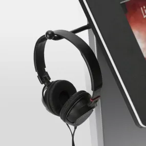 Headphone Hanger for Tablet Kiosk