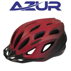 Helmet Azur L61 - Satin Red/Black Fade