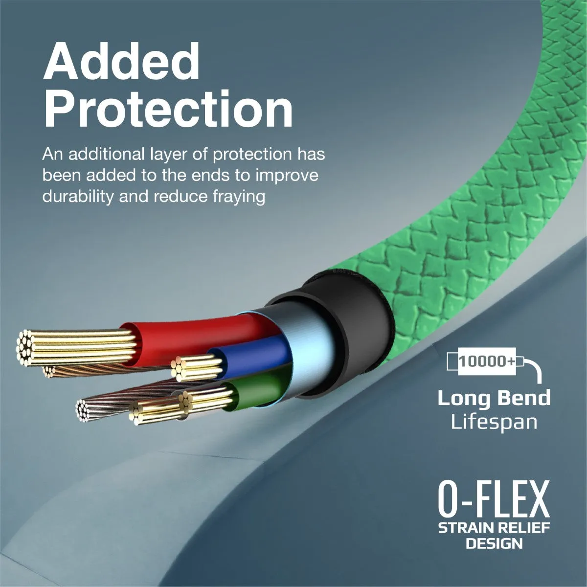 High Tensile Strength Data & Charge Cable for Apple Devices