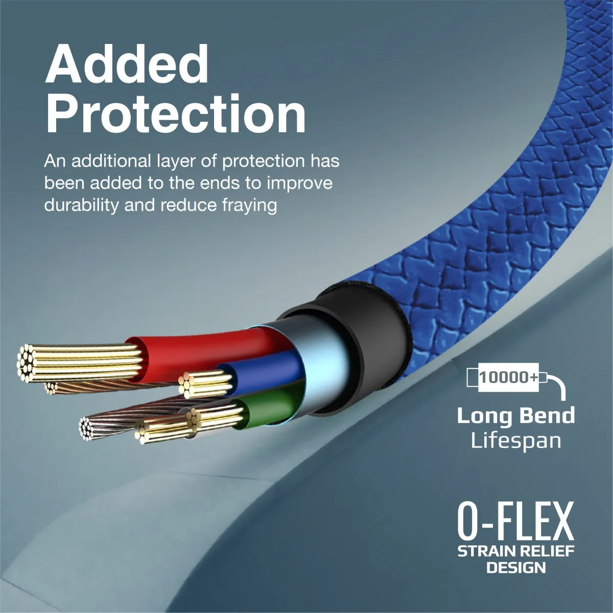 High Tensile Strength Data & Charge Cable for Apple Devices