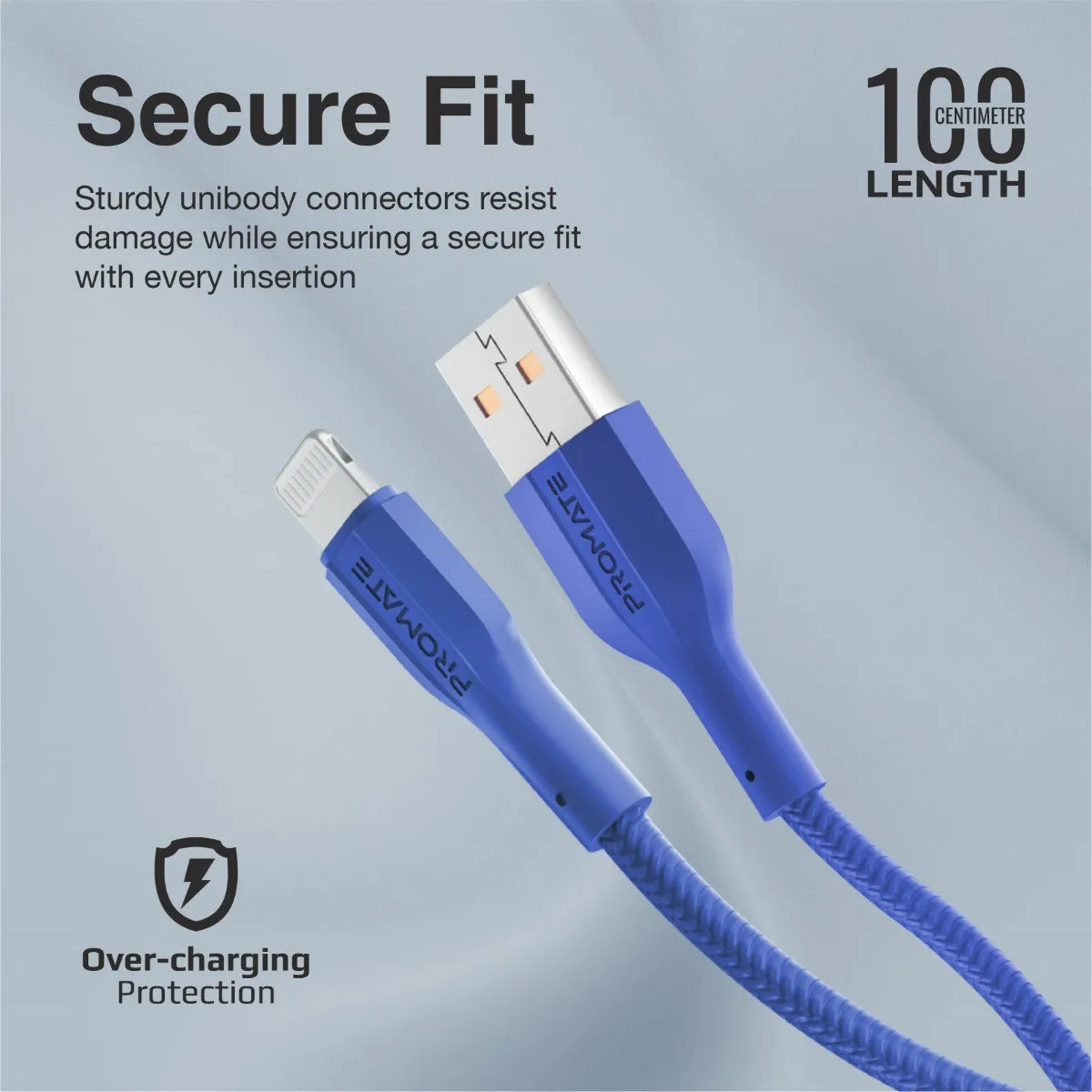 High Tensile Strength Data & Charge Cable for Apple Devices