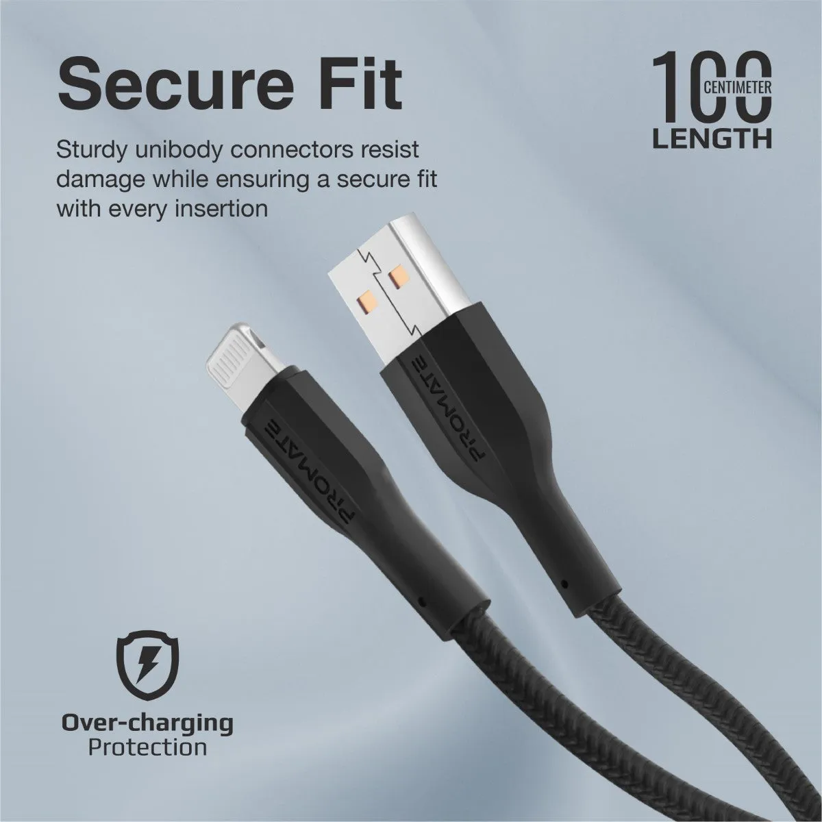 High Tensile Strength Data & Charge Cable for Apple Devices