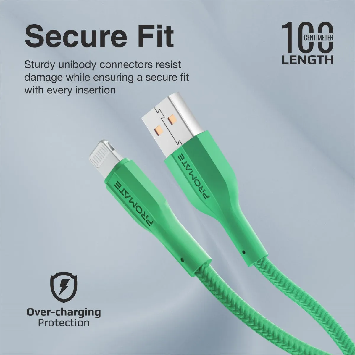 High Tensile Strength Data & Charge Cable for Apple Devices