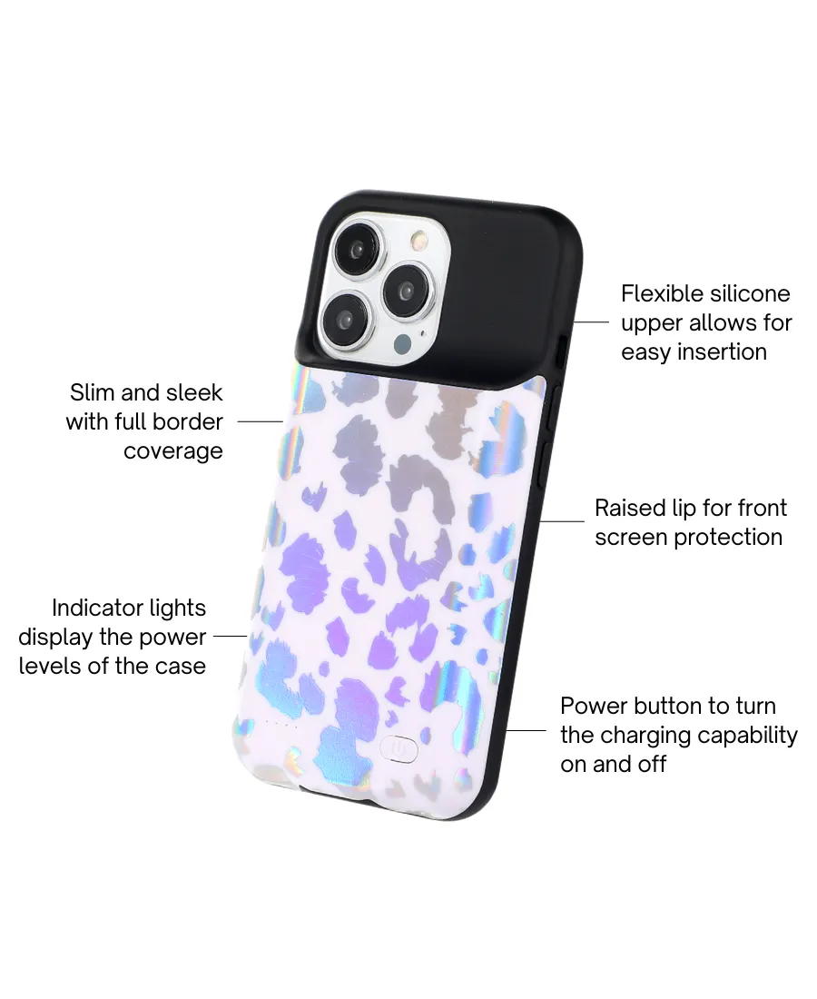 Holo Leopard Ultra Battery Case