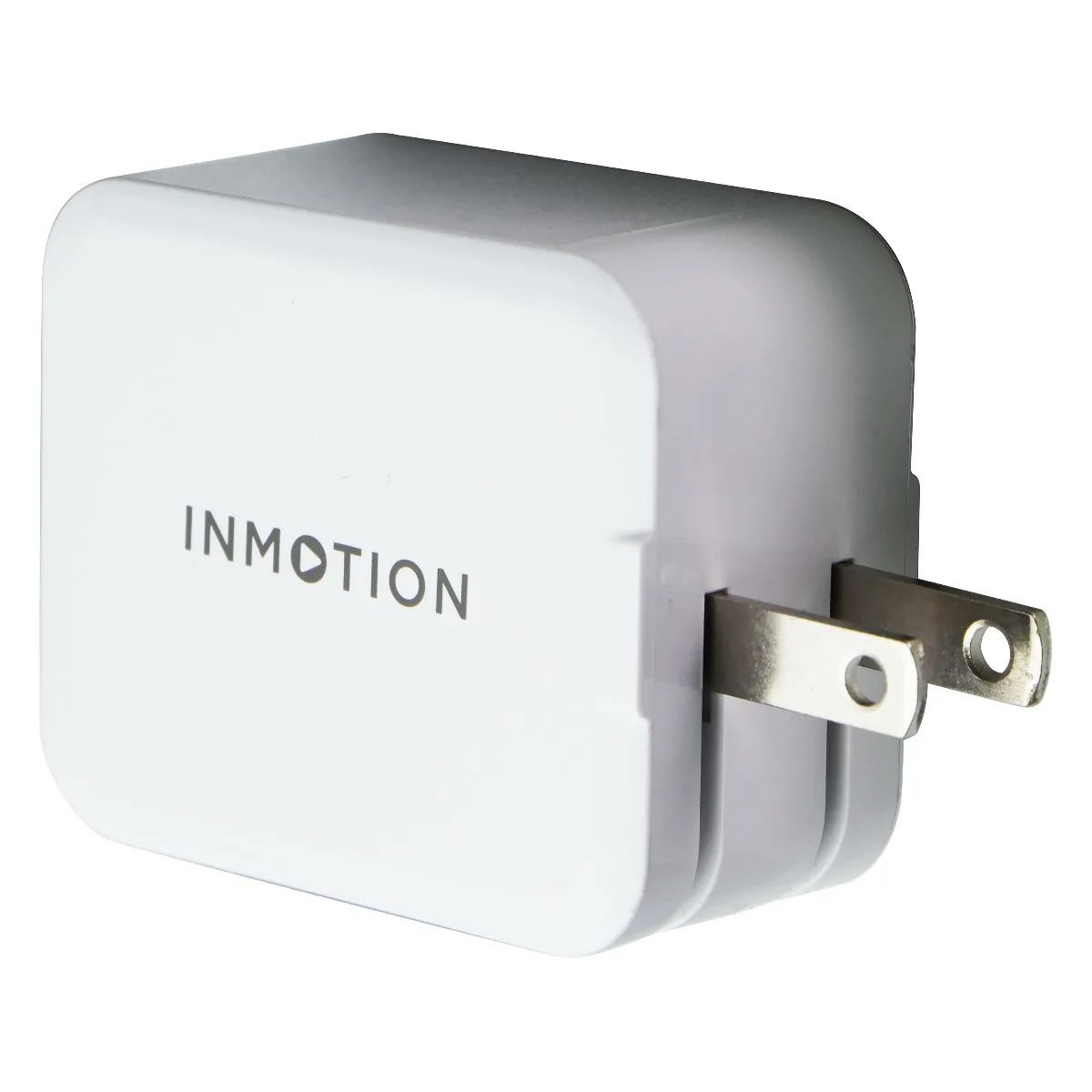 InMotion (4.8A) 2 Port USB-A Wall Charger Travel Adapter - White