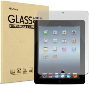 iPad 2nd Gen/ 3rd Gen/ 4th Gen Matte Tempered Glass Screen Protector | ProCase