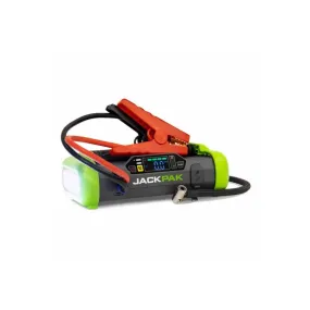 JackPak Ultra2500A 4-in-1, Jump Starter, Air Compressor, LED Flashlight, and Charger