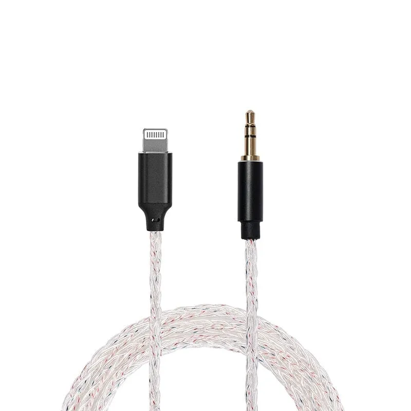 JCALLY AUX08L C101 Chip 8 Cores Lightning To 3.5mm Audio cable