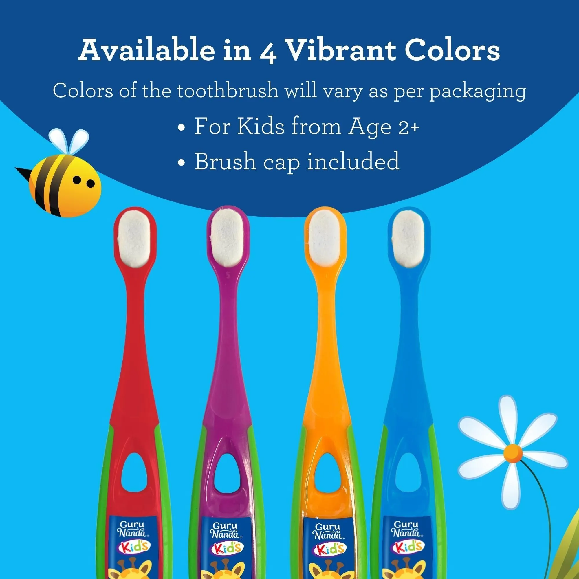 Kids Butter on Gums Toddler Toothbrush Set with Timer