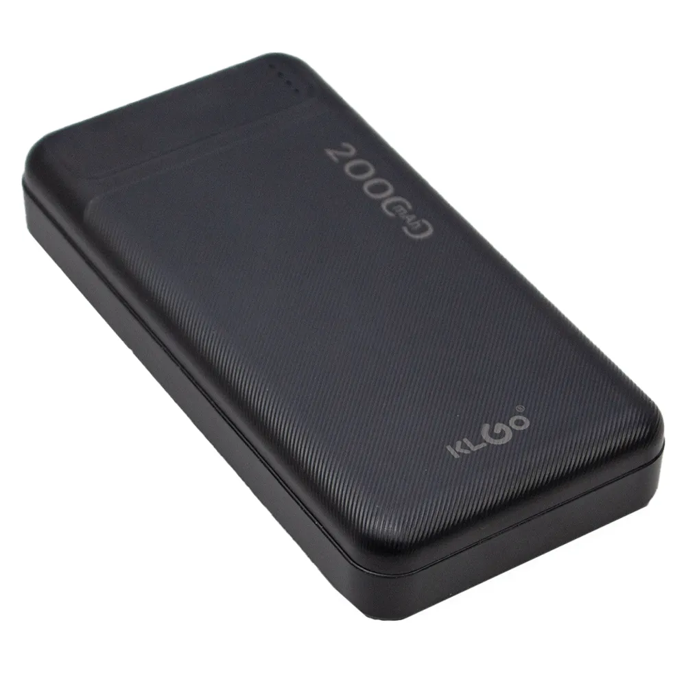 Klgo 20000MAH Power Bank Black [KP-21 BK]