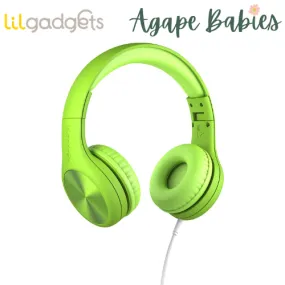 LilGadgets Connect  Pro Wired Headphones for Children - Green