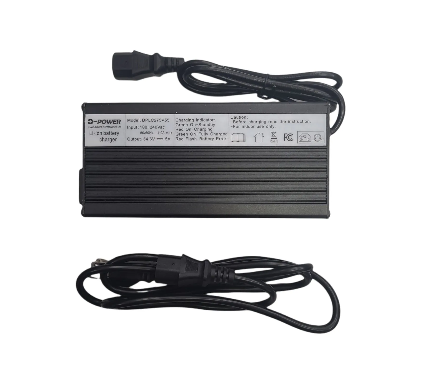 Lithium Charger 48V 5Ah - C 13 Plug