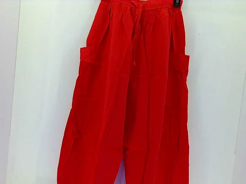 Lnx Cardinal Red Casual Medium Skirt