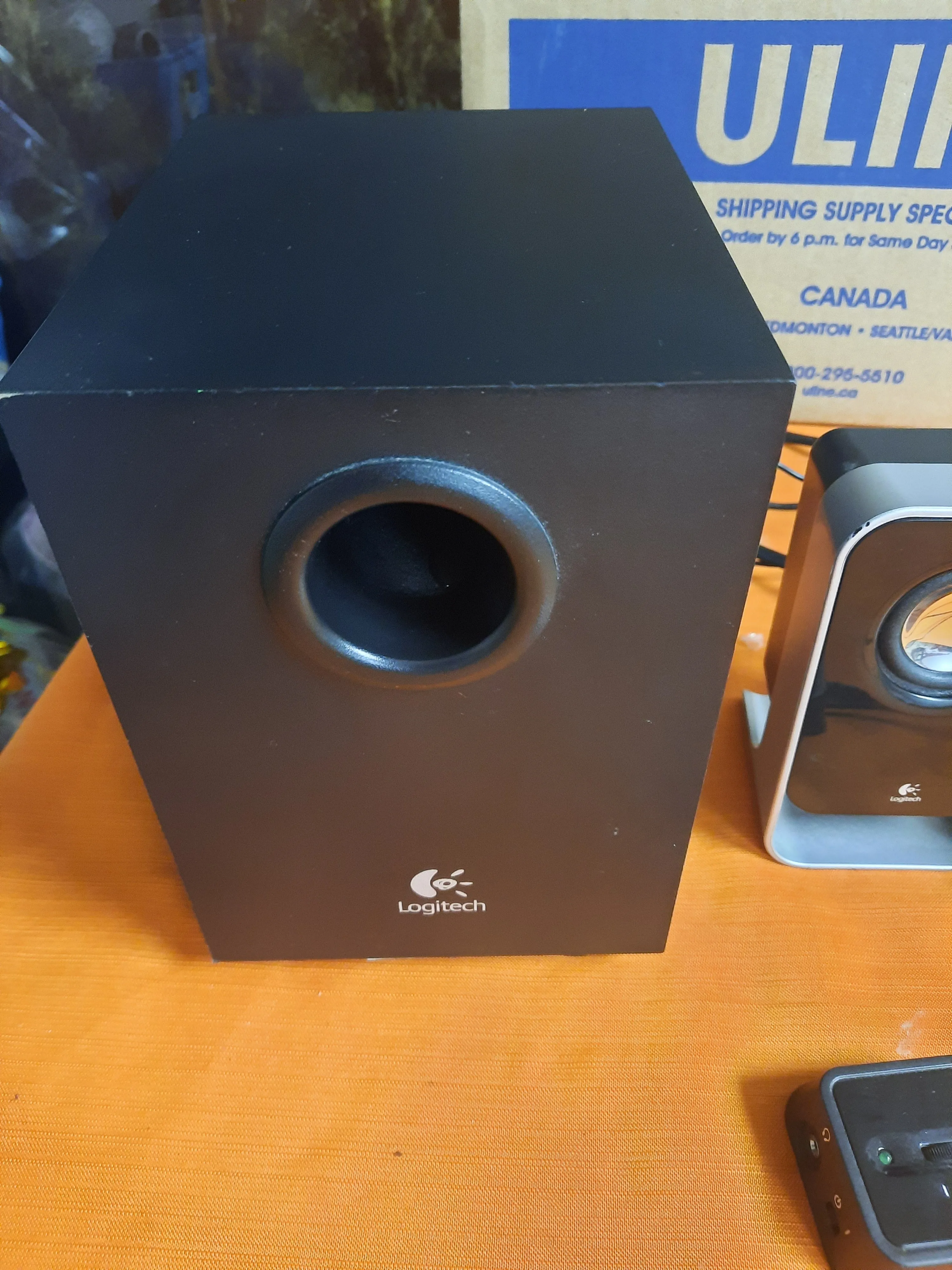 Logitech LS21 subwoofer and speakers - Refurbished