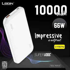 LT-P20 Pro 10000 MAH PD Power Bank – 22.5W