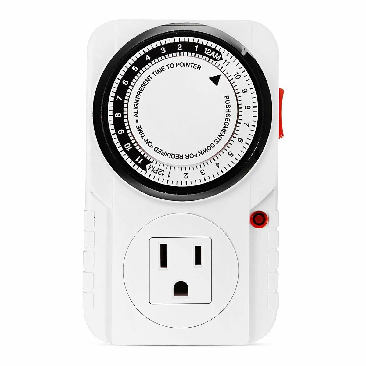 Mechanical Programmable Electric Outlet Timer