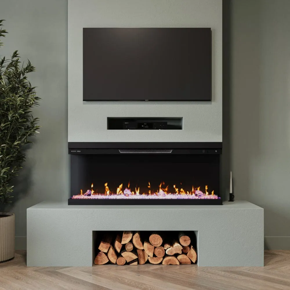 Modern Ember Skyline 50-in Multi-Sided Smart Electric Fireplace