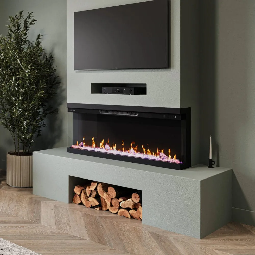 Modern Ember Skyline 50-in Multi-Sided Smart Electric Fireplace