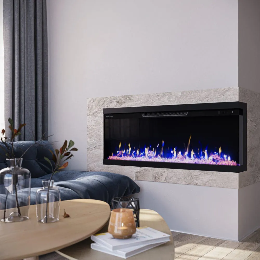 Modern Ember Skyline 50-in Multi-Sided Smart Electric Fireplace