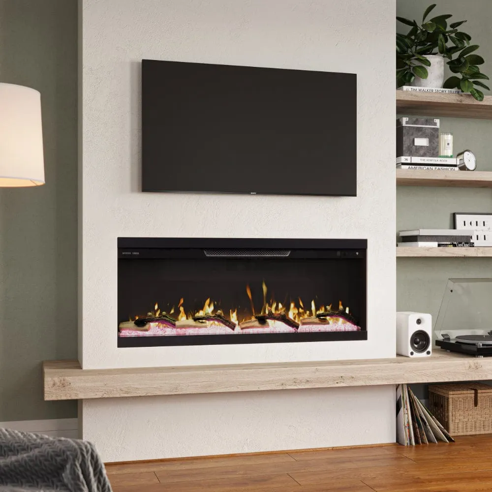 Modern Ember Skyline 50-in Multi-Sided Smart Electric Fireplace