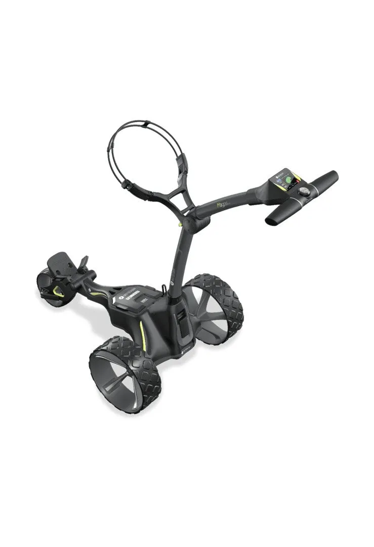 Motocaddy 2022 M3 GPS DHC Electric Golf Trolley | 18 Hole Lithium Battery