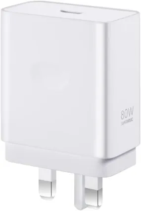 Oneplus Supervooc 80W USB A UK Power Adapter White - 5461100065