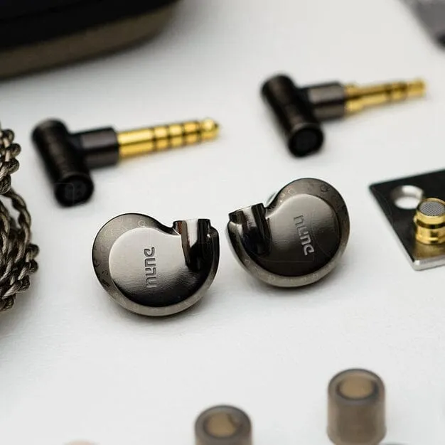 Open Box DUNU Falcon Ultra Titanium Grey Loong Year Edition Dynamic Driver IEMs (Ships Only to Japan)