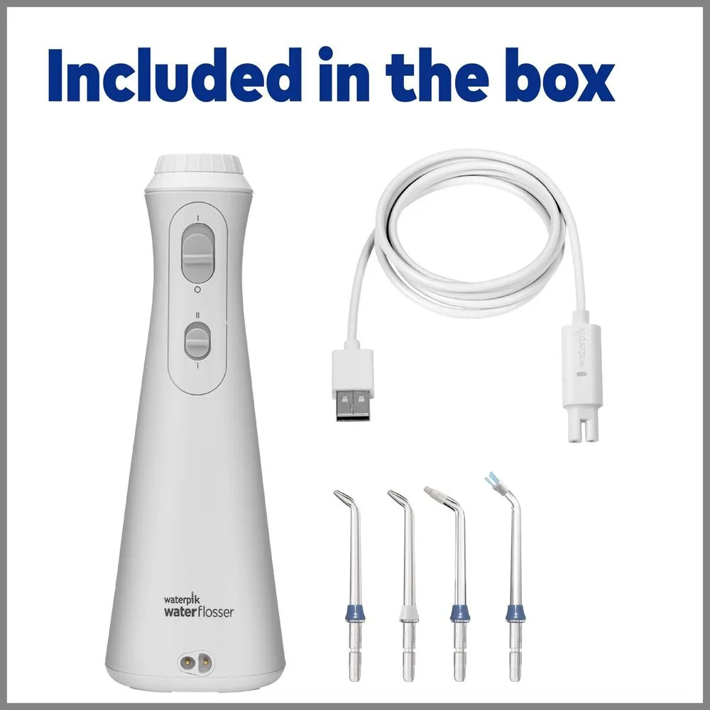 Open Box - Waterpik Cordless Plus Water Flosser - WP-450W - White