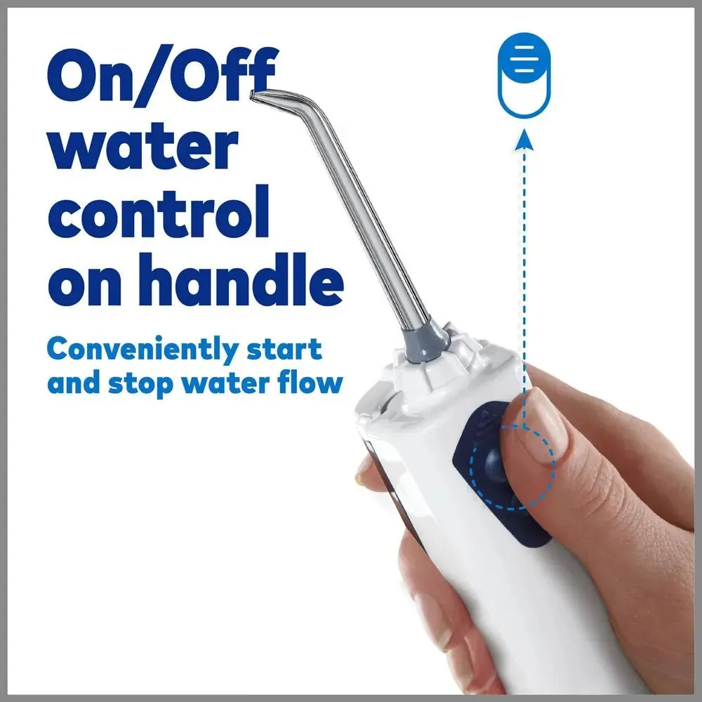 Open Box - Waterpik Rechargeable Cordless Water Flosser - WP-360 - White