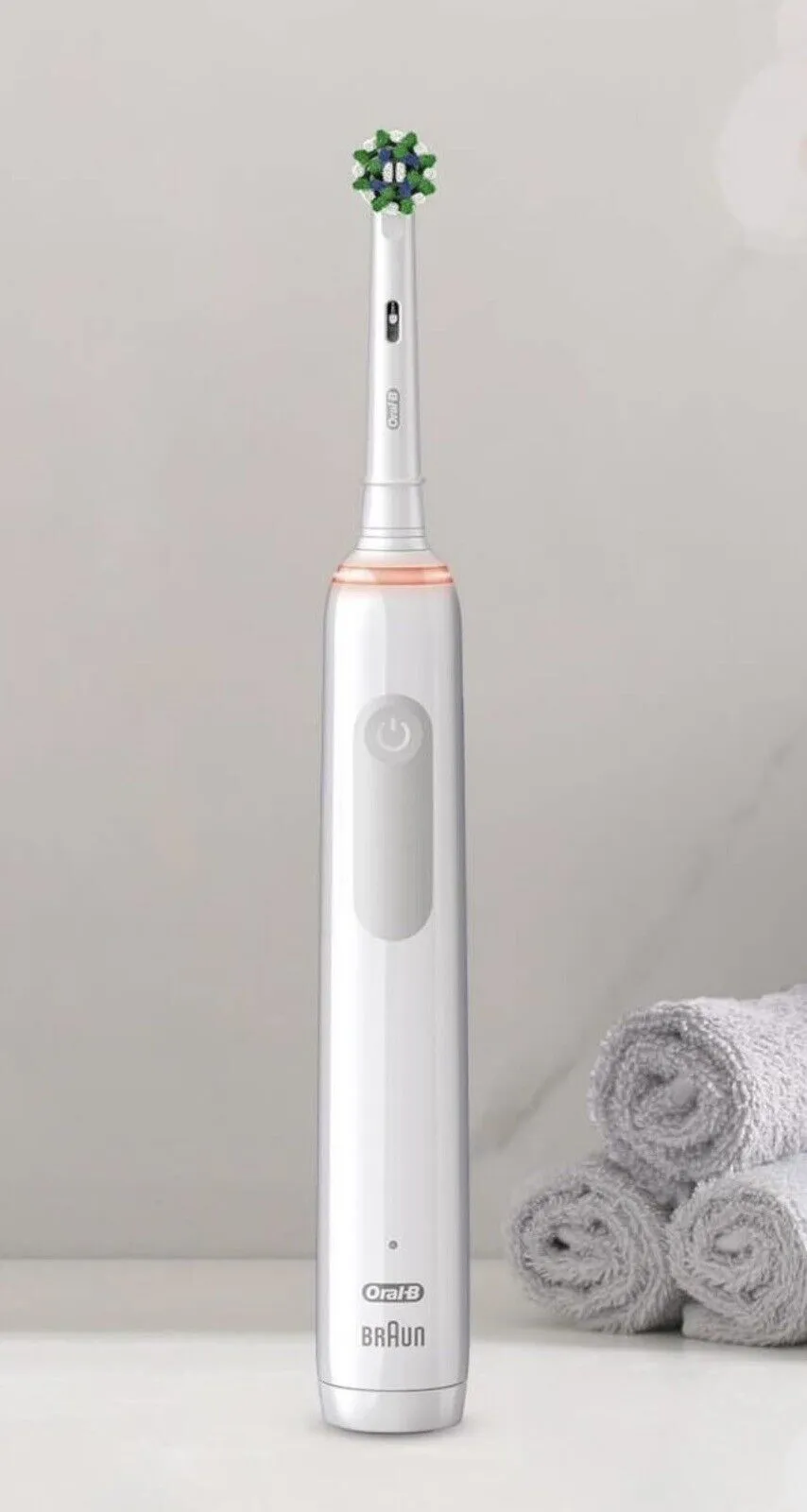 Oral B Pro 3 Cross Action White Electric Toothbrush