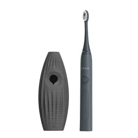 Ordo Sonic  Toothbrush & {access}ories Handle - Charcoal Hemispherical Large Vertical