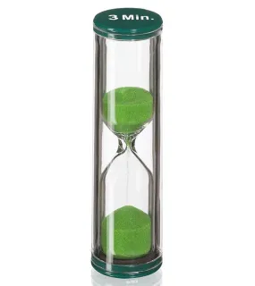 Parts & Accessories: Sand Glass Green Tea Timer - 3 min.