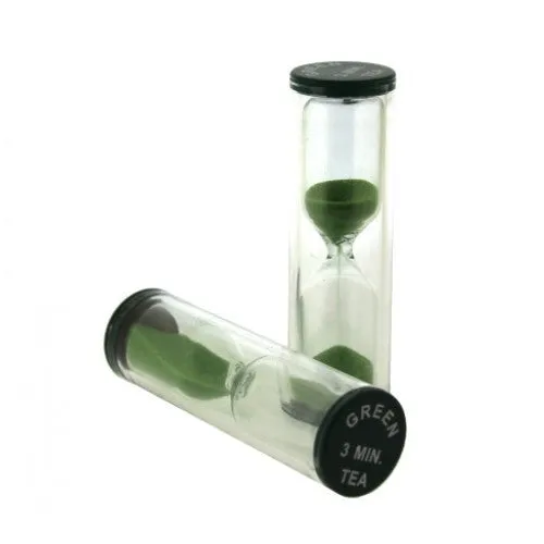 Parts & Accessories: Sand Glass Green Tea Timer - 3 min.