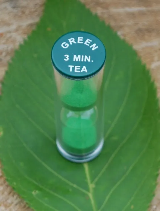 Parts & Accessories: Sand Glass Green Tea Timer - 3 min.