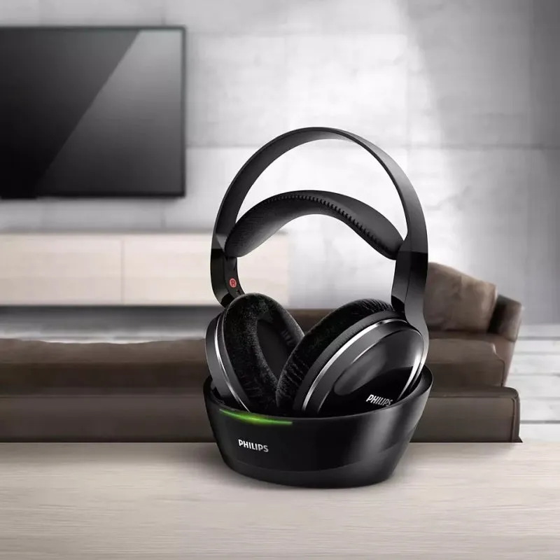 Philips Full-Size HI-FI Wireless TV Headphones with Bass