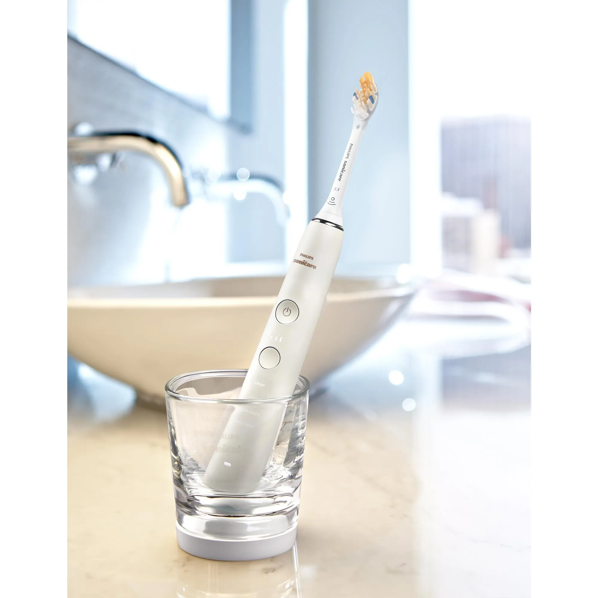 Philips Sonicare DiamondClean 9000 Electric Toothbrush with App (White)