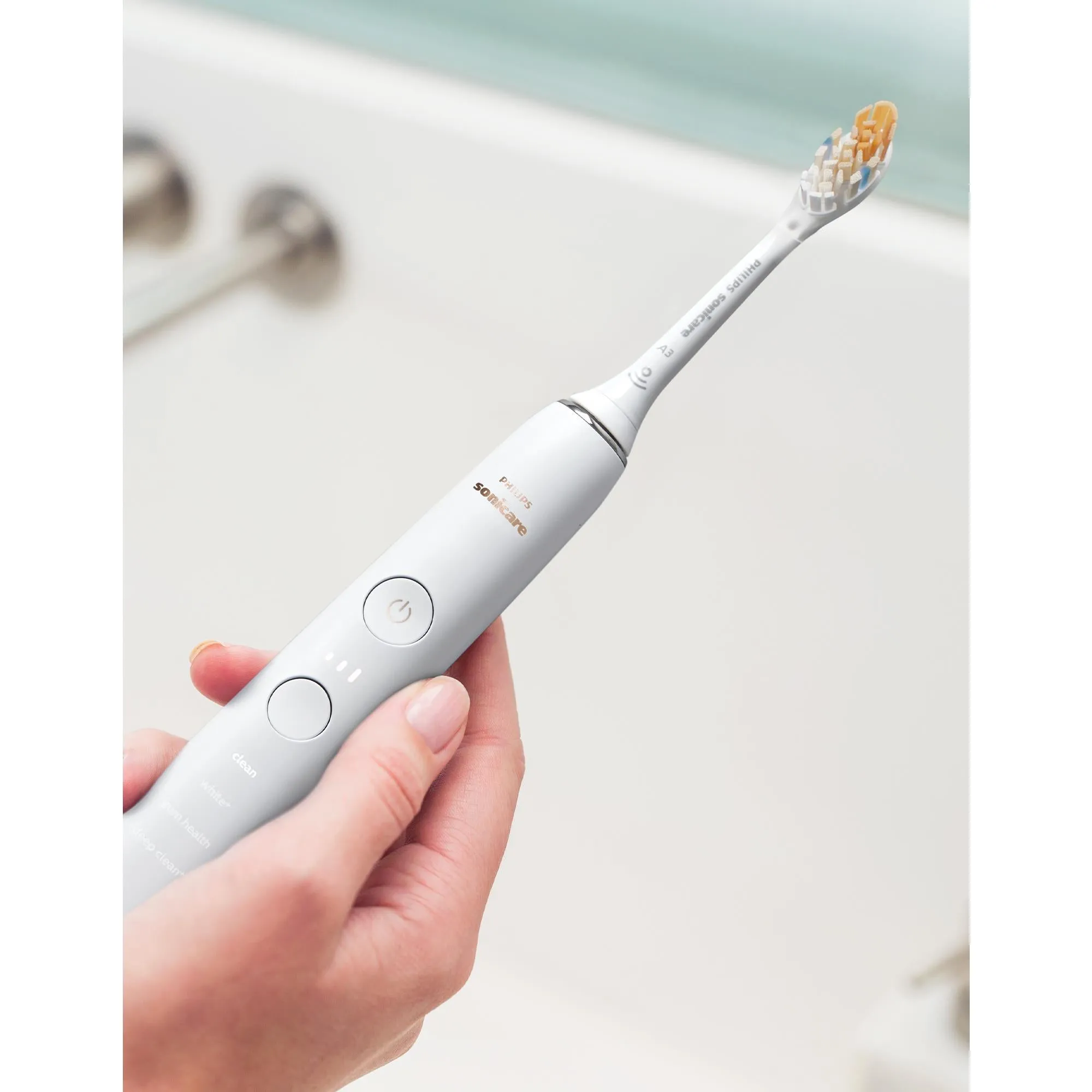 Philips Sonicare DiamondClean 9000 Electric Toothbrush with App (White)