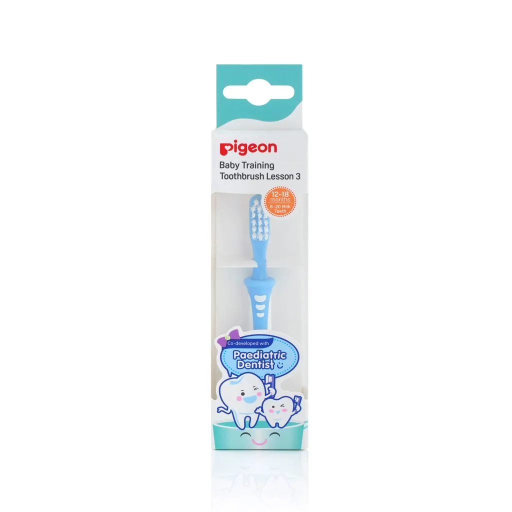 Pigeon Training Toothbrush Lesson 3 - Blue (NEW)