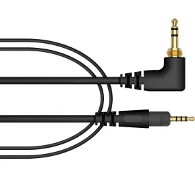 Pioneer DJ HC-CA0702-K Straight Replacement Cable, 63-inch, for HDJ-S7-K Studio Wired Headphones for Professional Audio, Aux Cord for DJ Equipment and Recording, Black