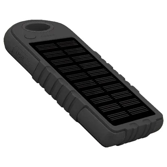 Portable Solar Powered Cell Phone Battery Charger