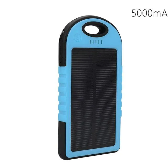 Portable Solar Powered Cell Phone Battery Charger