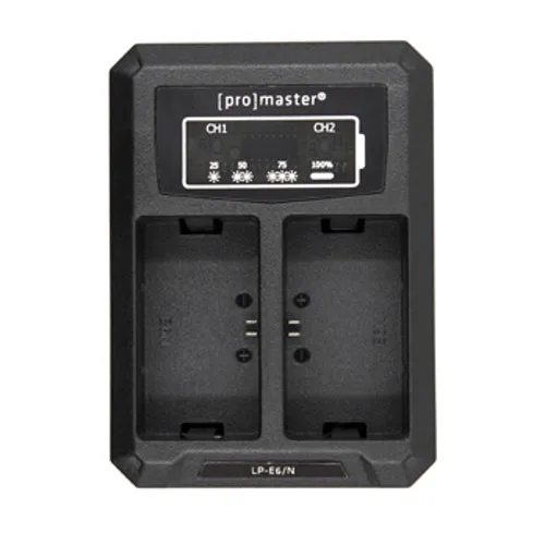 Promaster Battery & Charger Kit For Canon Lp-E6NH