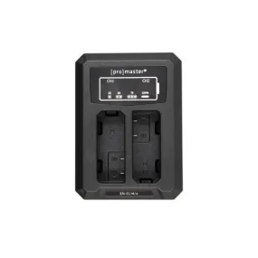 Promaster Dually Charger - USB for Nikon EN-EL14