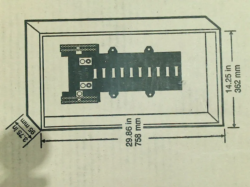 QO Electrical Circuit Breaker Box Enclosure