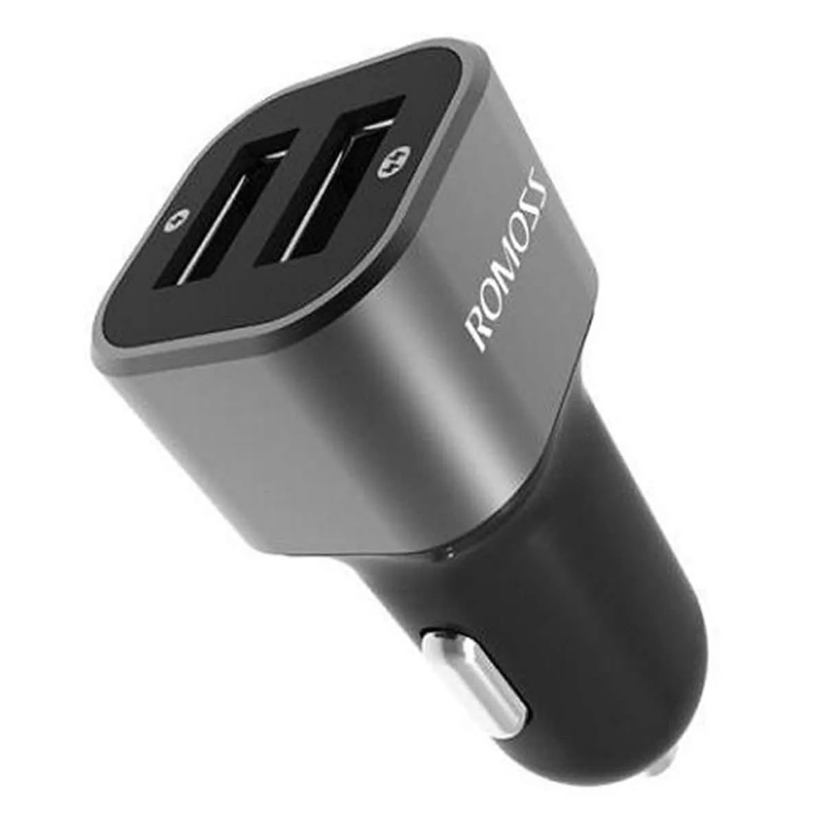 Romoss Car Charger Rocket Power 2usb 2.4a Am12