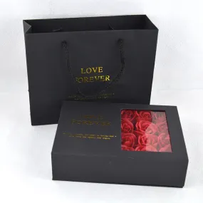 Rose Flower Soap Bars Gift Box