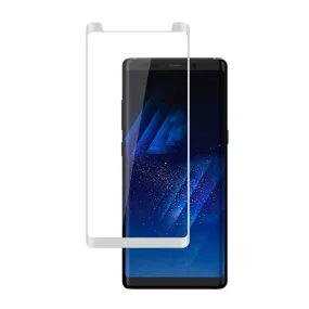 Samsung Galaxy Note 8, Premium Full Screen HD Tempered Glass Ultra Thin Scratch Free Screen Protector - Silver