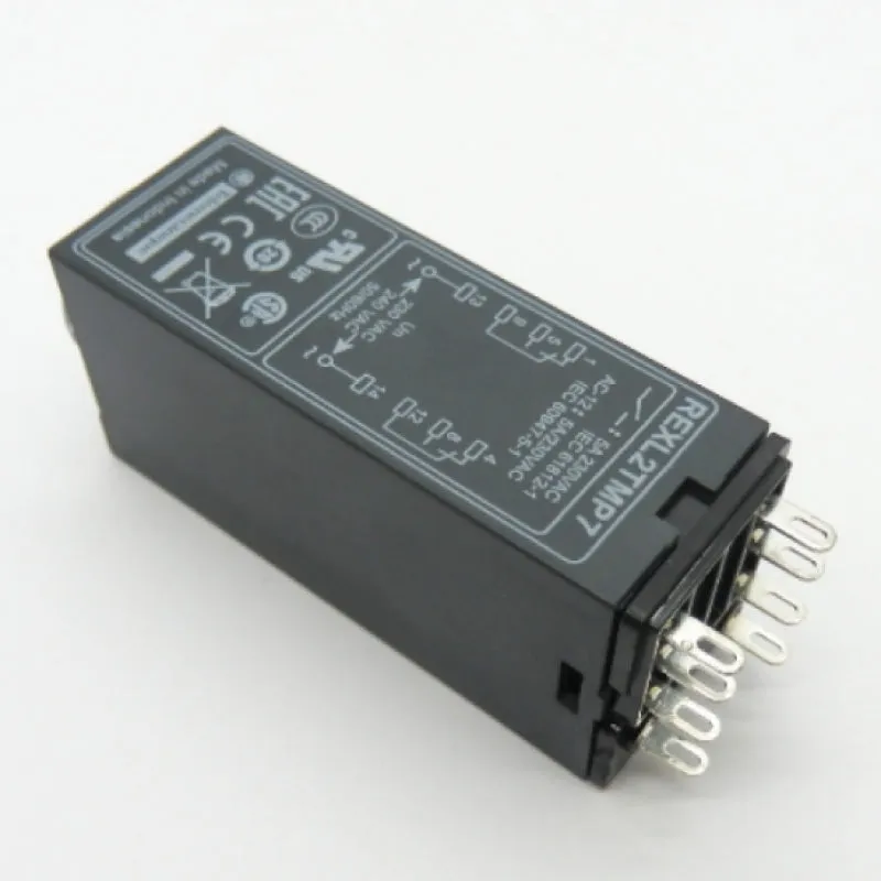 Schneider Electric 5A 250V On-Delay Timer Relay REXL2TMP7