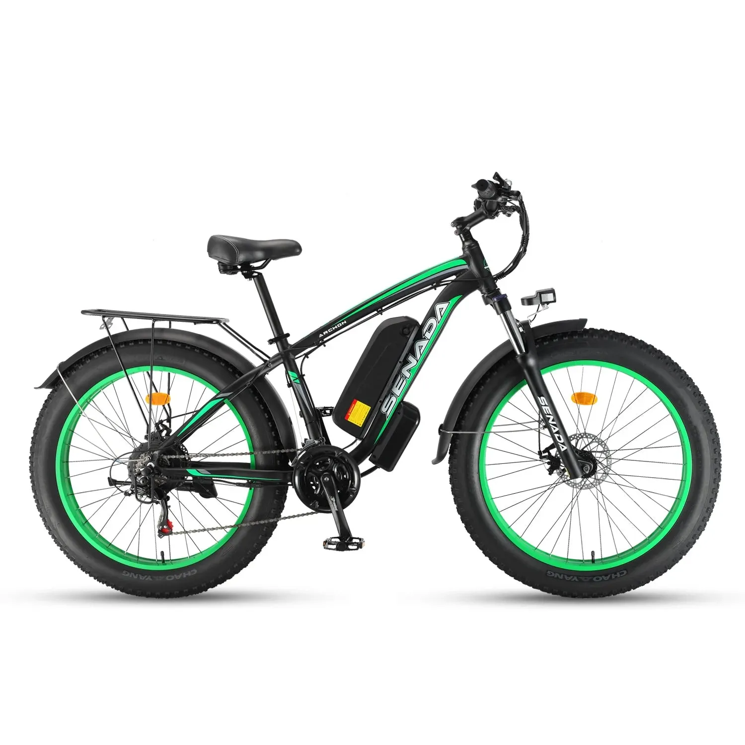 Senada Archon Pro 48V/17.5Ah 1000W Fat Tire Electric Mountain Bike