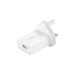 ^Single Usb-A Wall Charger Wht